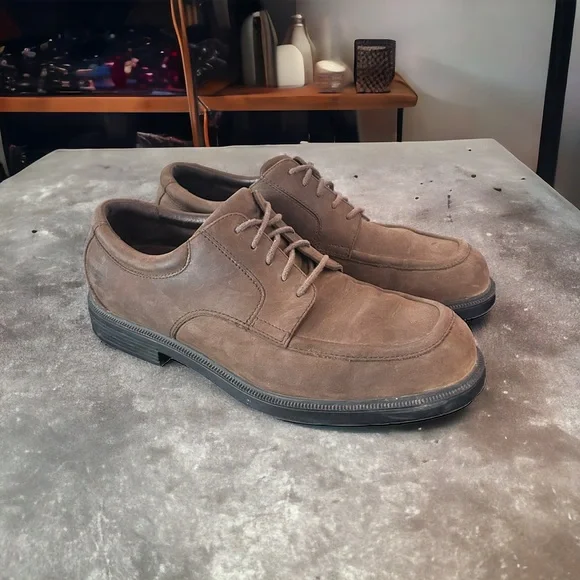 Rockport Men's Style Leather Oxford Lace Shoes Size 9M - Picture 2 of 13